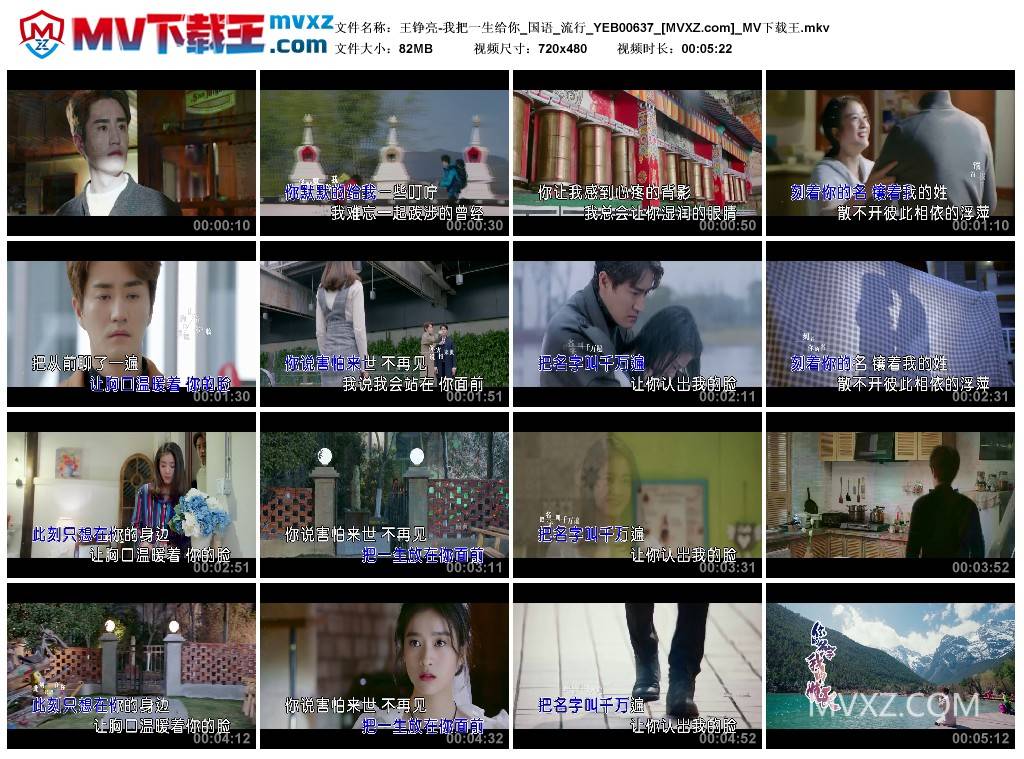 王铮亮-我把一生给你_国语_流行_YEB00637